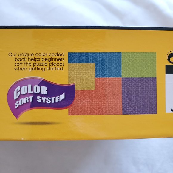 Kodak Puzzle 1500 Pieces Floral Colorful Town - Picture 7 of 8